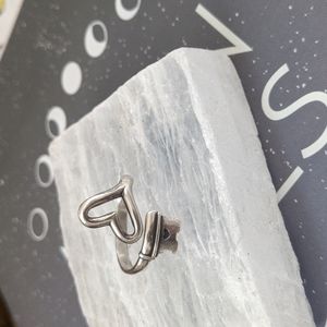 Sterling silver adjustable ring